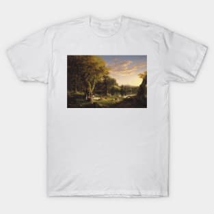 The Pic-Nic by Thomas Cole T-Shirt